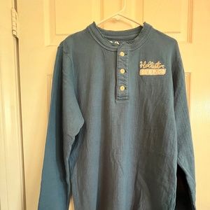 Hollister | Large | Blue | Long Sleeve Shirt | Like New